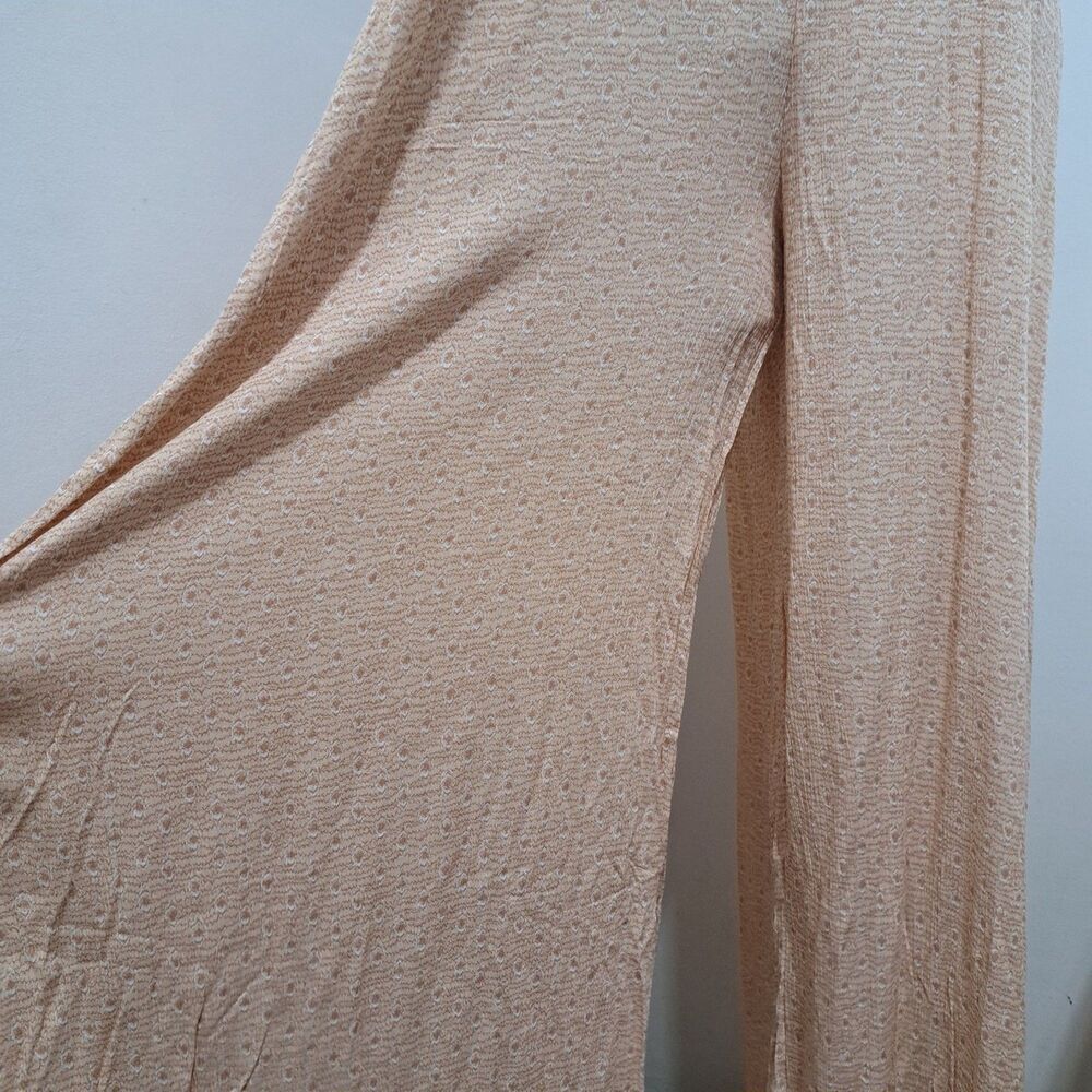 Veveret Boho Casual Chic Peach Pleasure Jumpsuit Large NWT - Picture 10 of 13